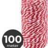 GrillX Slagerstouw 100 Meter - Keukentouw 2mm - Extra Sterk Rolladetouw - Bindtouw - BBQ Accesoires