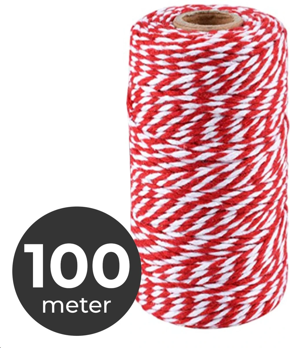 GrillX Slagerstouw 100 Meter - Keukentouw 2mm - Extra Sterk Rolladetouw - Bindtouw - BBQ Accesoires 1 GrillX Slagerstouw 100 Meter - Keukentouw 2mm - Extra Sterk Rolladetouw - Bindtouw - BBQ Accesoires