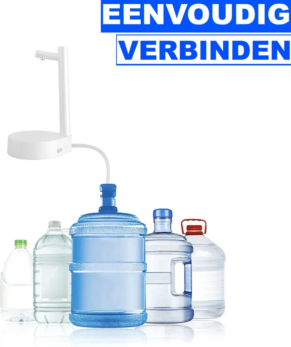 Waterdispenser - Water Tap - Slimme - Automatische Water Dispenser - Smart - Met Kraantje - Limonadetap - Waterdispencer - Waterkoeler Tafelmodel 2 Waterdispenser - Water Tap - Slimme - Automatische Water Dispenser - Smart - Met Kraantje - Limonadetap - Waterdispencer - Waterkoeler Tafelmodel - Afbeelding 2