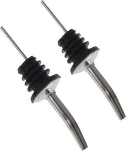 Merkloos Premium RVS Schenktuit - Schenkdoppen - 2 Stuks