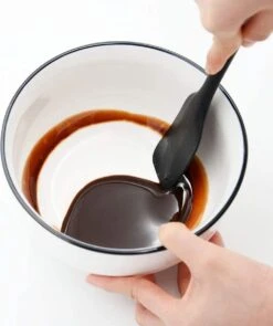 VITAMO Siliconen Spatel 2 Stuks - Hittebestendig - Vaatwasserbestendig - BPA Vrij - 28 En 21 Cm - Zwart -Kookgerei Koning Verkoop 1006x1200 2