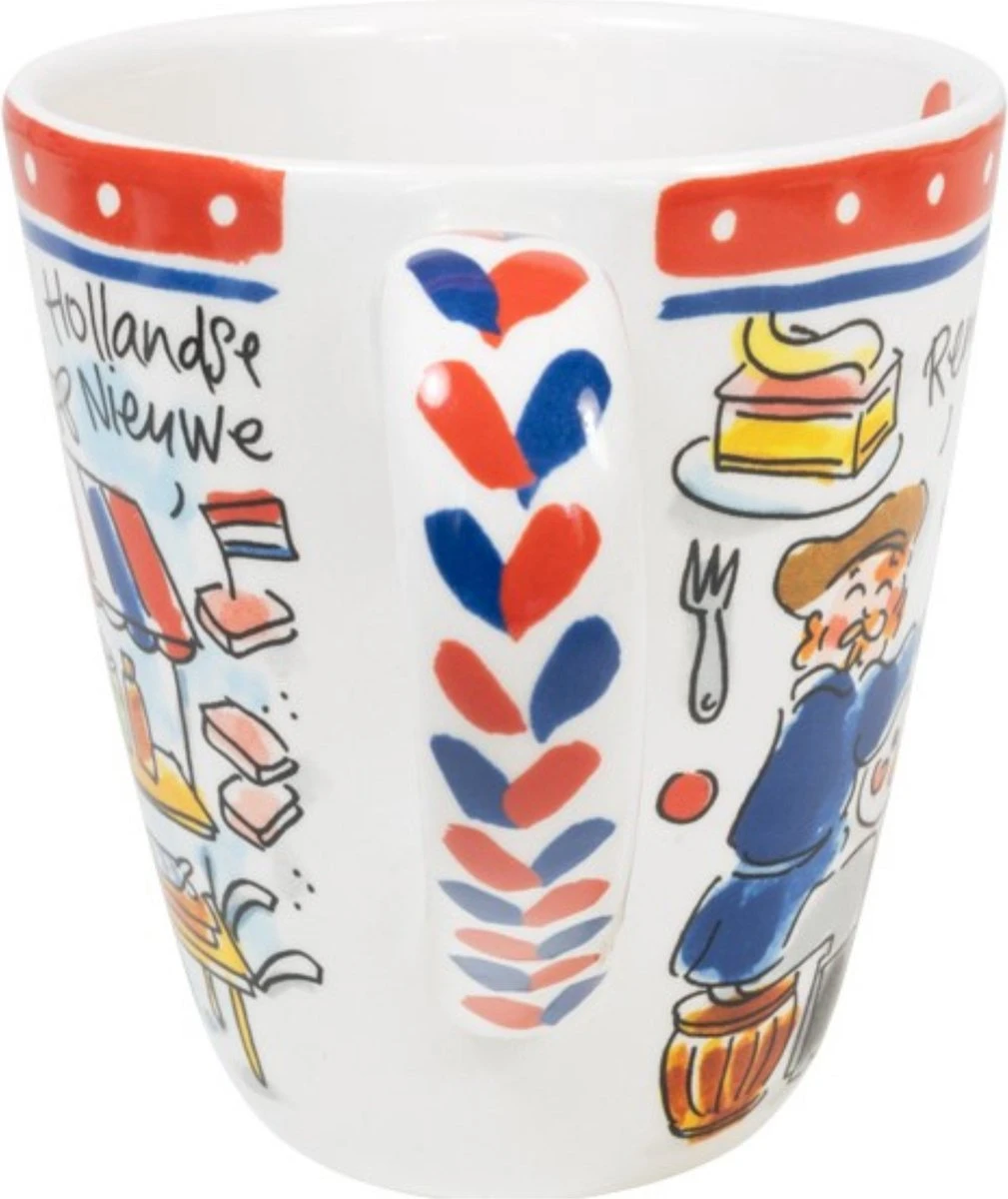 Mok XL - Grote Mok - 350 Ml - XL Mok - Grote Beker - Hollandse Cadeautjes - Holland Souvenir - Typisch Nederlands 2 Mok XL - Grote Mok - 350 Ml - XL Mok - Grote Beker - Hollandse Cadeautjes - Holland Souvenir - Typisch Nederlands - Afbeelding 2