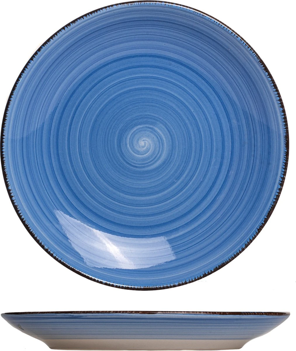 Studio Tavola Ontbijtborden Ocean Blue ø 19 Cm - 6 Stuks 7 Studio Tavola Ontbijtborden Ocean Blue ø 19 Cm - 6 Stuks - Afbeelding 7