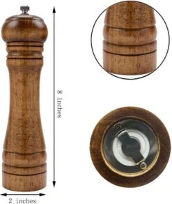 Peper- En Zoutmolen - Peper- & Zoutstellen- Eiken Hout 22 Cm -Kookgerei Koning Verkoop 1014x1200 4