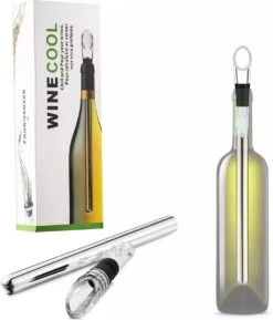 Wijnschenker - Wijnkoeler Stick - Wijn Koeler Staaf - Wijn Fles Koeler - Wijn Accessoires