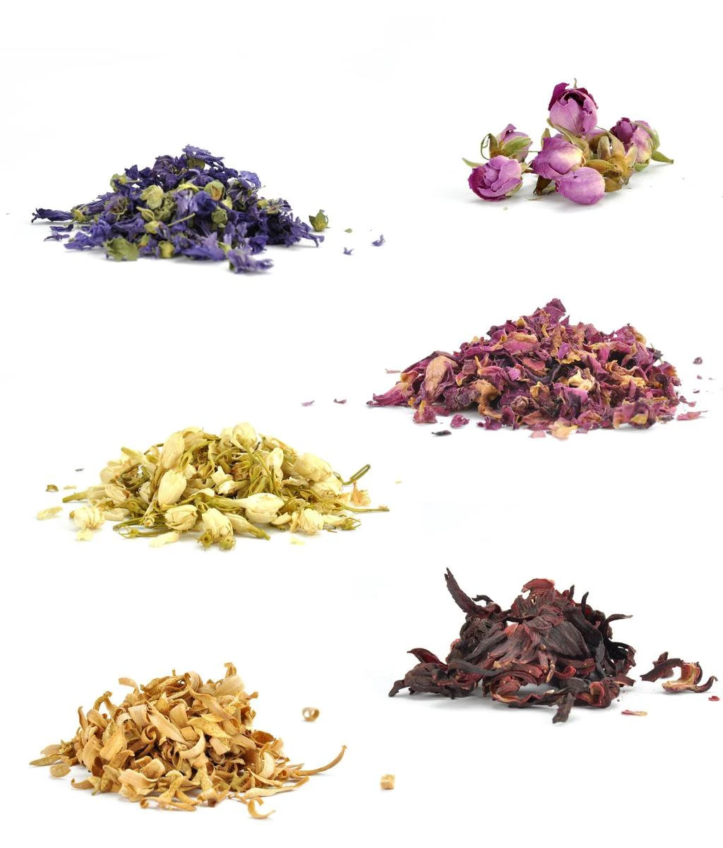 Te Tonic Bloemen Botanicals Cocktailkruiden, 6 Verschillende Bloemen Om Je Gin En Tonic Op Smaak Te Brengen 4 Te Tonic Bloemen Botanicals Cocktailkruiden, 6 Verschillende Bloemen Om Je Gin En Tonic Op Smaak Te Brengen - Afbeelding 4