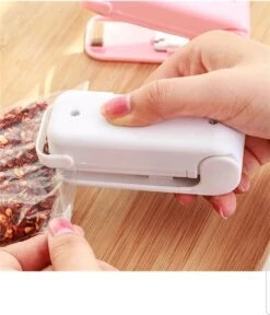 Mini Sealer - Hand Sealer - Sealer Apparaat - Seal Plastic - Sealer Apparaat Voor Zakjes - Sealapparaat - Sealmachine -Kookgerei Koning Verkoop 1029x1200 7