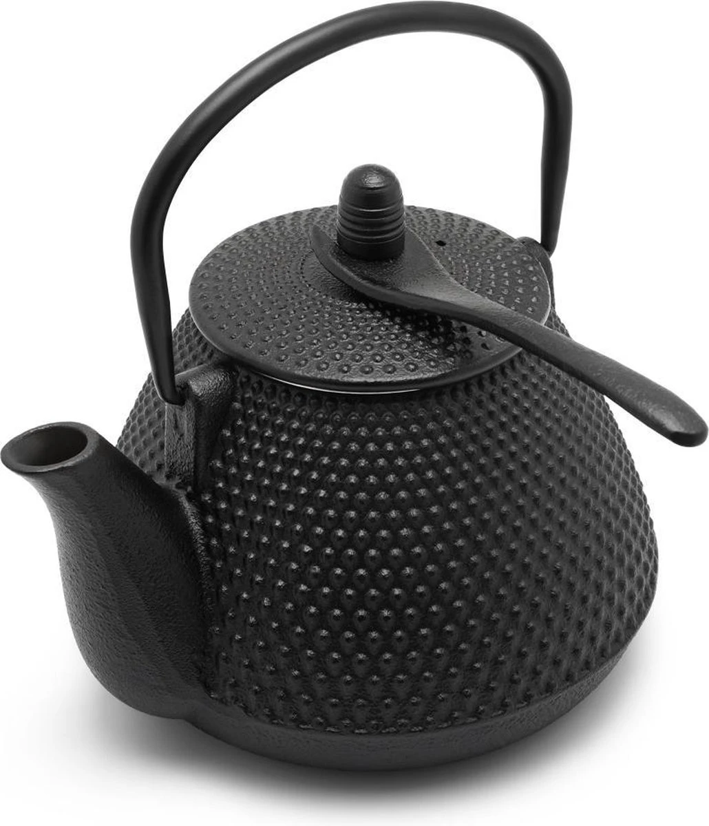 Bredemeijer - Theepot Wuhan 1,0L Gietijzer Zwart 7 Bredemeijer - Theepot Wuhan 1,0L Gietijzer Zwart - Afbeelding 7