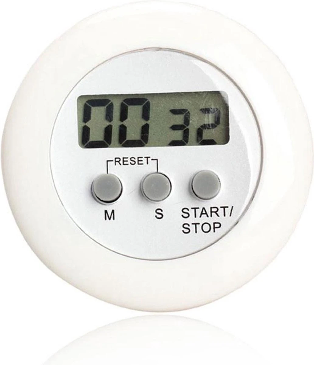 LOUZIR Ronde Digitale Kookwekker – Kan Ook Gebruikt Worden Als Timer En Stopwatch 5 LOUZIR Ronde Digitale Kookwekker – Kan Ook Gebruikt Worden Als Timer En Stopwatch - Afbeelding 5