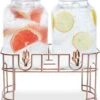 Cosy&Trendy Sapdispenser Set Op Standaard - 2x 3,5 Liter