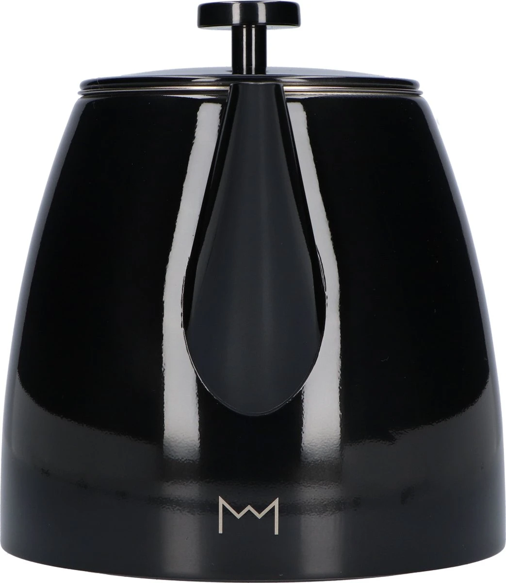 Vaja® Theepot Juliette Met Filter - Dubbelwandig -Theekan 1.0L - Glimmend Zwart 11 Vaja® Theepot Juliette Met Filter - Dubbelwandig -Theekan 1.0L - Glimmend Zwart - Afbeelding 11