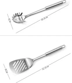 Merkloos Keukenset Kookgerei - Keukengerei Set - 12-delig - Able & Borret -Kookgerei Koning Verkoop 1046x1200 3
