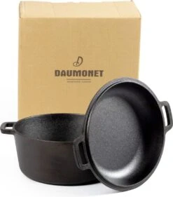 Daumonet Ducasse Gietijzeren Double Use Braadpan - Combi Sudderpan Zwart - 2-in-1 Bak- En Braadpan - PFAS & PFOA Vrij - Rond - Ø 26 Cm - 4,4 Liter - Emaille - Alle Warmtebronnen - Elektrisch - Gas - Halogeen - Inductie - Keramisch 17 Daumonet Ducasse Gietijzeren Double Use Braadpan - Combi Sudderpan Zwart - 2-in-1 Bak- En Braadpan - PFAS & PFOA Vrij - Rond - Ø 26 Cm - 4,4 Liter - Emaille - Alle Warmtebronnen - Elektrisch - Gas - Halogeen - Inductie - Keramisch -Kookgerei Koning Verkoop 1053x1200 4