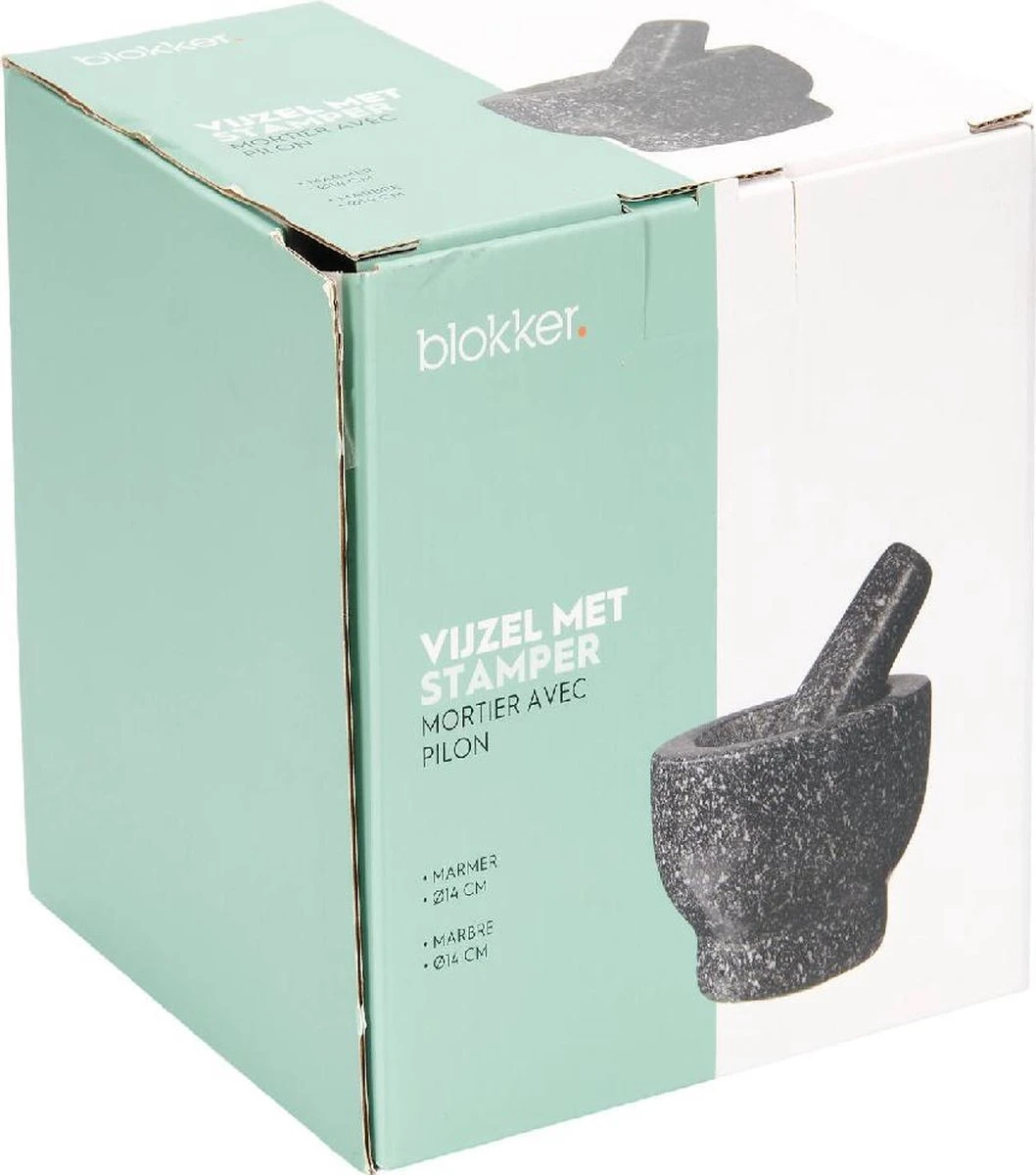 Blokker Vijzel En Stamper 1 Blokker Vijzel En Stamper