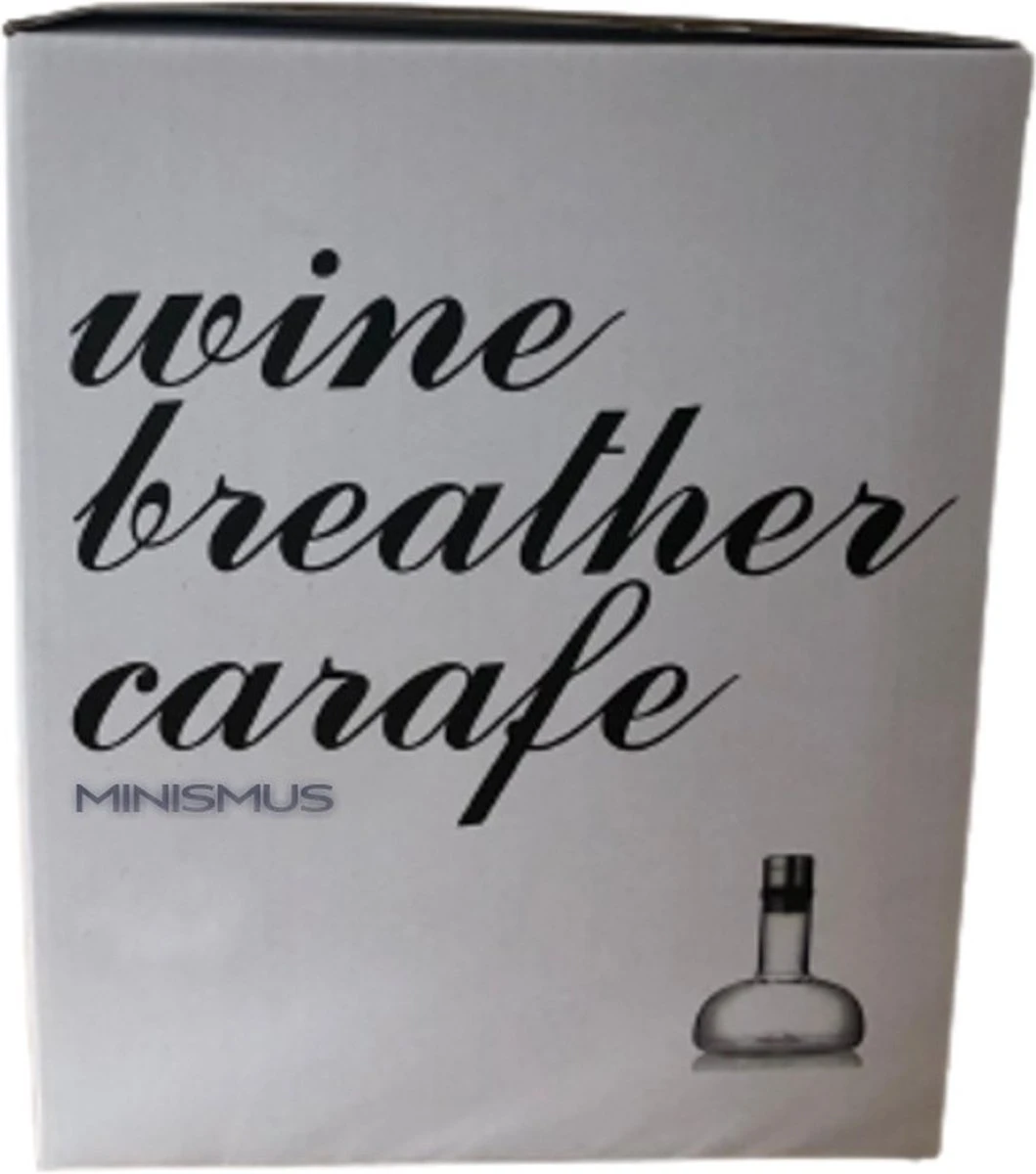 Minismus Decanteerkaraf 1200ml - Luxe Karaf - Wijnkaraf 7 Minismus Decanteerkaraf 1200ml - Luxe Karaf - Wijnkaraf - Afbeelding 7