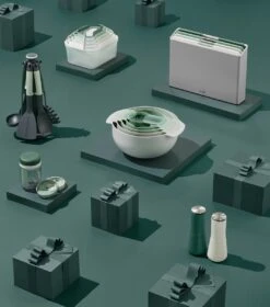 Zout- En Pepermolen, Groen, Set Van 2 Stuks - Joseph Joseph | Editions 18 Zout- En Pepermolen, Groen, Set Van 2 Stuks - Joseph Joseph | Editions -Kookgerei Koning Verkoop 1060x1200 1