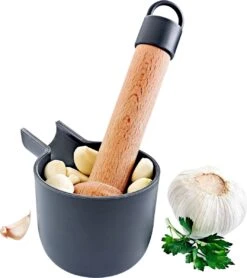 Box Up Vijzel & Stamper - 350 Ml - Kruidenstamper - Kruiden Vermaler - Mortier