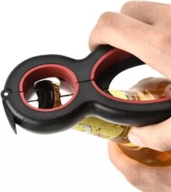 LOUZIR 6 In 1 Blikopener- Flesopener- Potopener- Deksel Opener- Gereedschap Om Doppen Van Flessen En Potten Te Verwijderen -Kookgerei Koning Verkoop 1070x1200 3