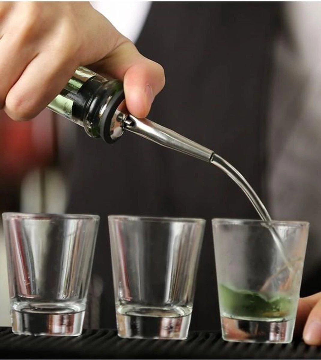 Merkloos Schenktuiten | Schenkdoppen | 6 Stuks | Met Afdekdopjes 3 Merkloos Schenktuiten | Schenkdoppen | 6 Stuks | Met Afdekdopjes - Afbeelding 3