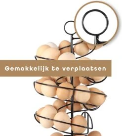 Eiermand – Eierrek – Eierhouder – Eieren – Zwart - Pasen - Tot 40 Eieren - 360° - BAULK® 13 Eiermand – Eierrek – Eierhouder – Eieren – Zwart - Pasen - Tot 40 Eieren - 360° - BAULK® -Kookgerei Koning Verkoop 1077x1200 2