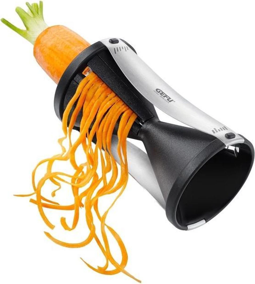 GEFU Spirelli Spiraalsnijder - Zwart 15 GEFU Spirelli Spiraalsnijder - Zwart - Afbeelding 15