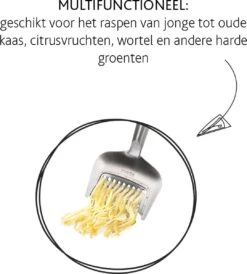 Boska Kaasrasp Copenhagen - Kaasrasp Harde Kaas - Kaasrasp Voor Oude Kaas - Vaatwasserbestendig - Multifunctionele Kaasrasp - RVS - 180 X 74x 20 Mm - Keukengerei - Keuken Accessoires - 10 Jaar Garantie 13 Boska Kaasrasp Copenhagen - Kaasrasp Harde Kaas - Kaasrasp Voor Oude Kaas - Vaatwasserbestendig - Multifunctionele Kaasrasp - RVS - 180 X 74x 20 Mm - Keukengerei - Keuken Accessoires - 10 Jaar Garantie -Kookgerei Koning Verkoop 1081x1200 9