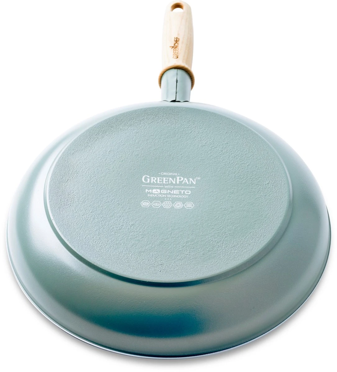 GreenPan Mayflower Wok - Ø 28 Cm - Keramisch - Inductie 3 GreenPan Mayflower Wok - Ø 28 Cm - Keramisch - Inductie - Afbeelding 3