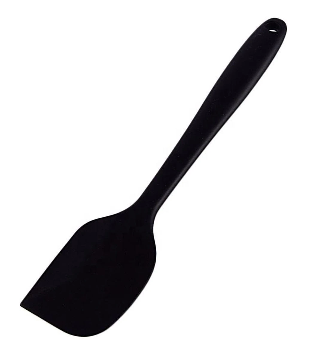 Spatel - Sillicone - 2 Stuks - Zwart - Groot En Klein - 28 En 22cm - Kunststof - Siliconen 4 Spatel - Sillicone - 2 Stuks - Zwart - Groot En Klein - 28 En 22cm - Kunststof - Siliconen - Afbeelding 4