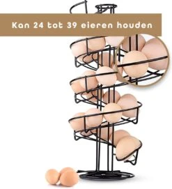 Eiermand – Eierrek – Eierhouder – Eieren – 360° - Zwart - Pasen - 39 Eieren - BAULK® 17 Eiermand – Eierrek – Eierhouder – Eieren – 360° - Zwart - Pasen - 39 Eieren - BAULK® -Kookgerei Koning Verkoop 1094x1200