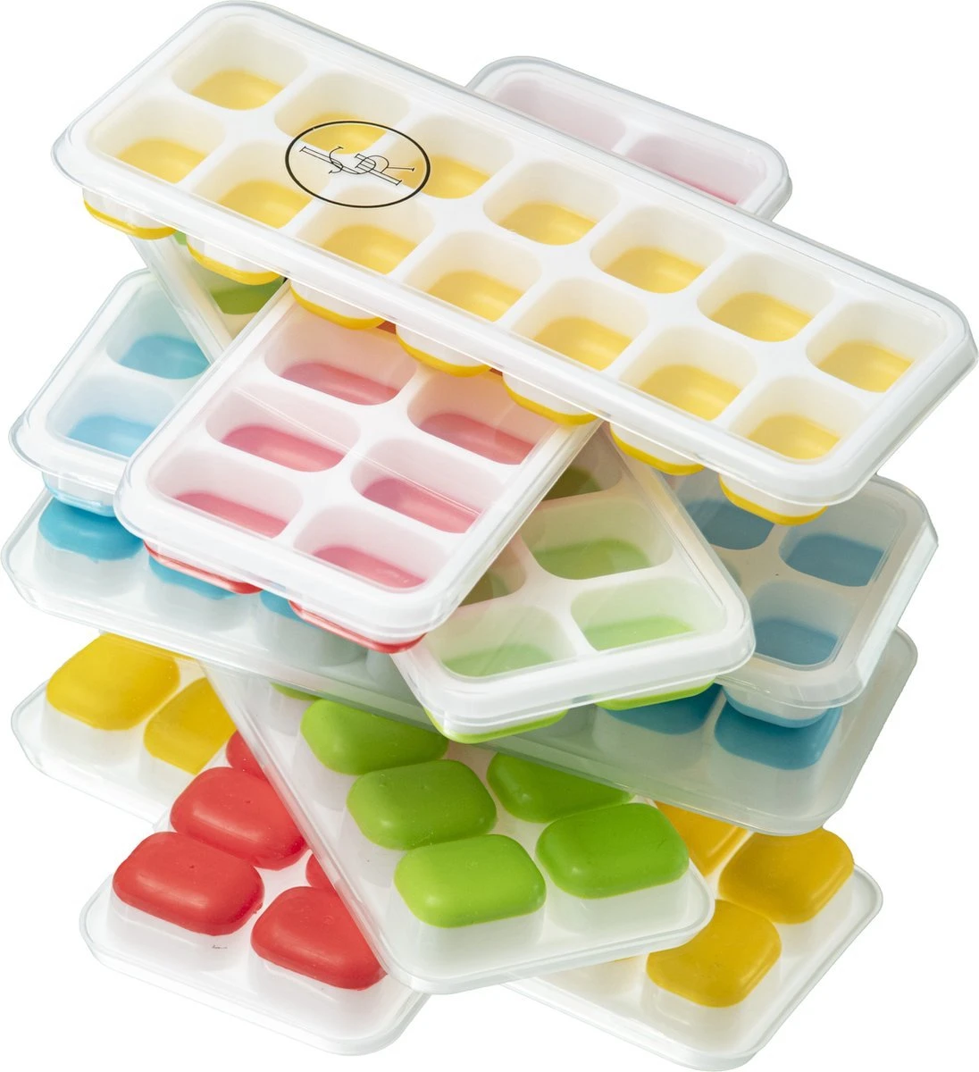 Merkloos JGR - Ijsblokjes Maker Met Deksel, BPA Vrij En Met Silicone Bodem Om De Ijsblokjes Zonder Enige Moeite Uit De Ijsblokjesvorm Te Krijgen - Roze 2 Merkloos JGR - Ijsblokjes Maker Met Deksel, BPA Vrij En Met Silicone Bodem Om De Ijsblokjes Zonder Enige Moeite Uit De Ijsblokjesvorm Te Krijgen - Roze - Afbeelding 2