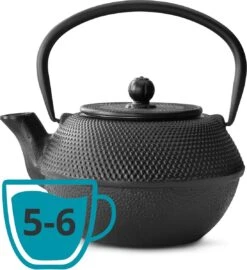 Bredemeijer - Theepot Jang 1,1L Gietijzer Zwart -Kookgerei Koning Verkoop 1096x1200 3