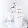 Moët & Chandon Ice Imperial Wijnkoeler Incl. 2 Glazen | Ice Bucket Inclusief 2 Witte Glazen | Luxe Wijnkoeler En Champagneglas | Ijsemmer En Champagneglas |