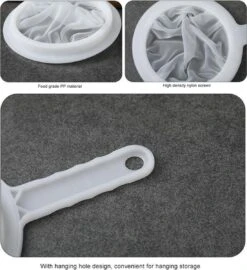 WiseGoods Keuken Zeef - Mesh Keukenzeef - Ultra-fijne Bolzeef - Vergiet - Keuken Accessoires - (Geschikt Voor Kefir) -Kookgerei Koning Verkoop 1099x1200 4