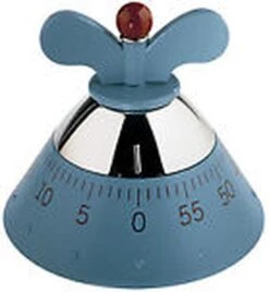 Alessi Kitchen Timer - Kookwekker - Blauw -Kookgerei Koning Verkoop 1104x1200 2