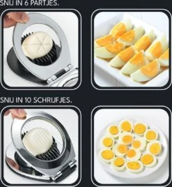 VAIVE Eiersnijder Vaatwasserbestendig - RVS - Champignonsnijder - Keukengerei -Kookgerei Koning Verkoop 1105x1200 9