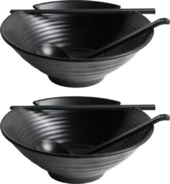 Gadgy Noodle Kom Set - 2 Kommen, 2 Paar Eetstokjes En 2 Lepels - Noodle Bowl - Japans Servies 14 Gadgy Noodle Kom Set - 2 Kommen, 2 Paar Eetstokjes En 2 Lepels - Noodle Bowl - Japans Servies -Kookgerei Koning Verkoop 1111x1200