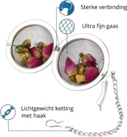 Merkloos Thee Zeef Set 3 Stuks Ø 9 / Ø 7 / Ø 5 - Thee/kruiden Kogel RVS -Thee Ei RVS - Kruiden Zeef/filter RVS 10 Merkloos Thee Zeef Set 3 Stuks Ø 9 / Ø 7 / Ø 5 - Thee/kruiden Kogel RVS -Thee Ei RVS - Kruiden Zeef/filter RVS -Kookgerei Koning Verkoop 1111x1200 9