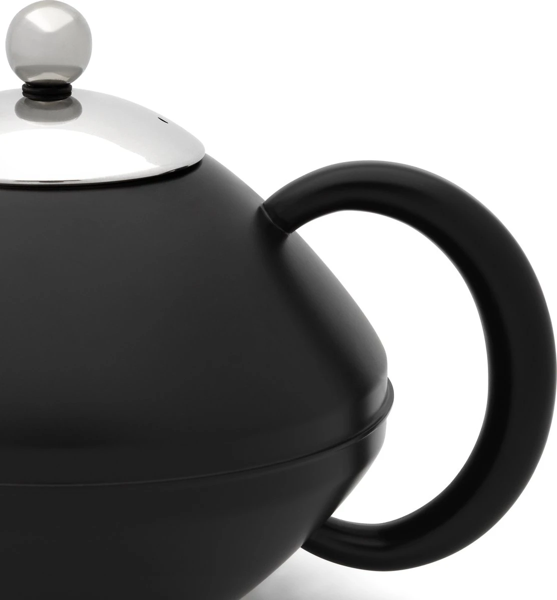 Bredemeijer Theepot Minuet Ceylon 1,4L Dubbelwandig - Zwart 2 Bredemeijer Theepot Minuet Ceylon 1,4L Dubbelwandig - Zwart - Afbeelding 2