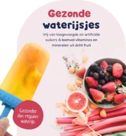 Perow Ijsvormpjes - 6 Stuks - Inclusief Gratis Trechter En Reinigingsborstel - BPA En Chemicaliën Vrij Silicone IJshouder - IJs Vorm Makers - 2 Kleuren - IJslolly Vormen -Kookgerei Koning Verkoop 1113x1200 6