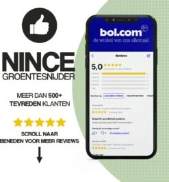 Nince - Multifunctionele Groentesnijder - Mandoline Slicer Dicer - Groentesnijder - Uiensnijder -Kookgerei Koning Verkoop 1116x1200 4