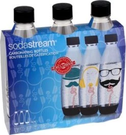 SodaStream Herbruikbare Flessen - Hipster Print - 1 Liter - 3 Stuks -Kookgerei Koning Verkoop 1117x1200 9