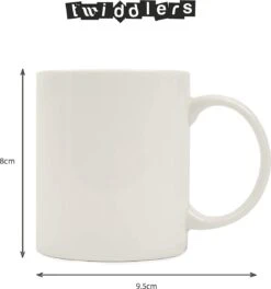 TWIDDLERS Doe-Het-Zelf Mokken Beschilderen Pakket Met 4 Mokken & 7 Keramiekstiften - Decoreer Je Eigen Mok Knutselproject Voor Kinderen - Mooi Als Cadeau Voor Moederdag/Vaderdag -Kookgerei Koning Verkoop 1122x1200 9