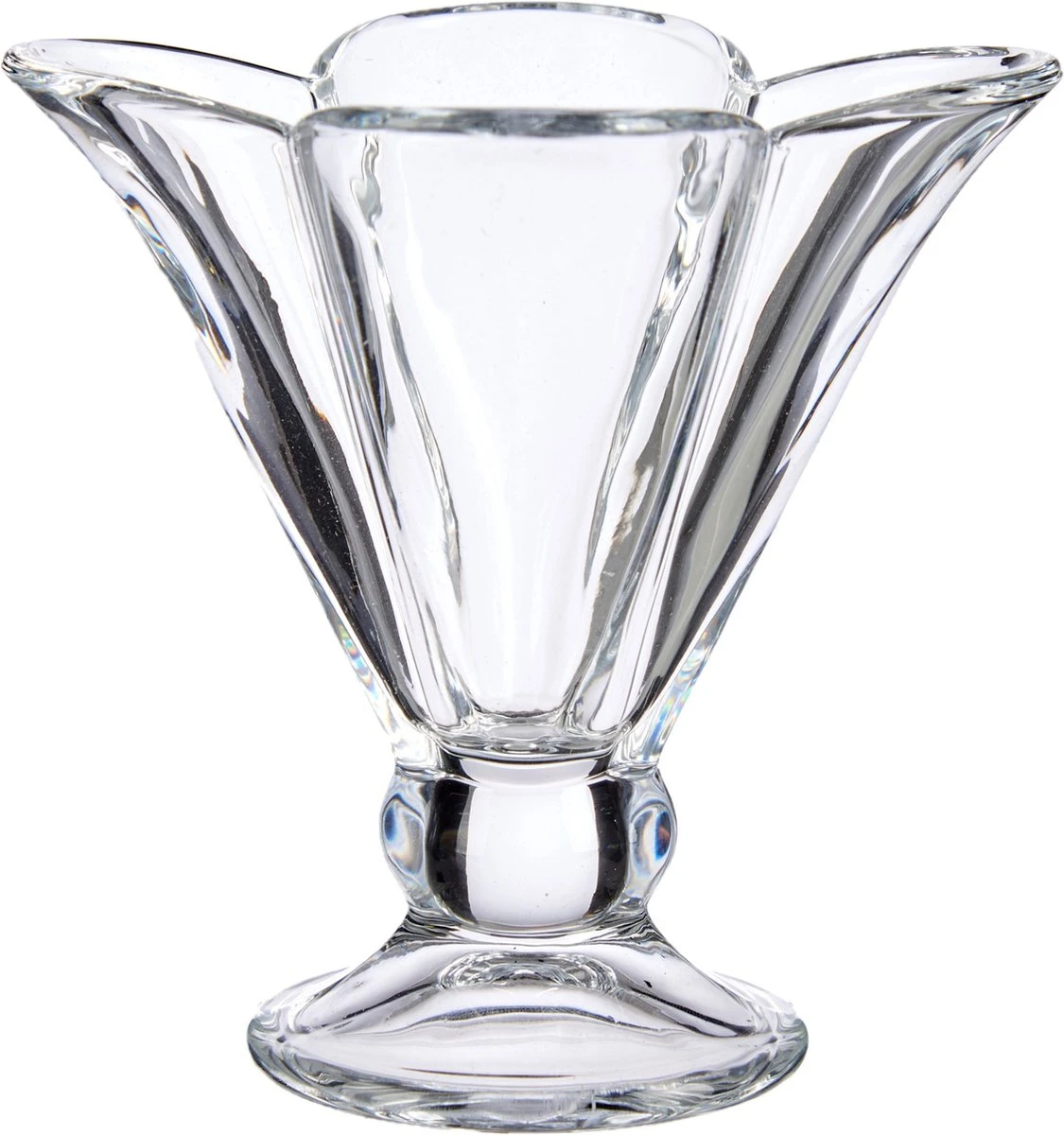 Set Van 6x Stuks Ijscoupes/ijsschaaltjes Van Glas 200 Ml - Dessertschaaltjes 2 Set Van 6x Stuks Ijscoupes/ijsschaaltjes Van Glas 200 Ml - Dessertschaaltjes - Afbeelding 2