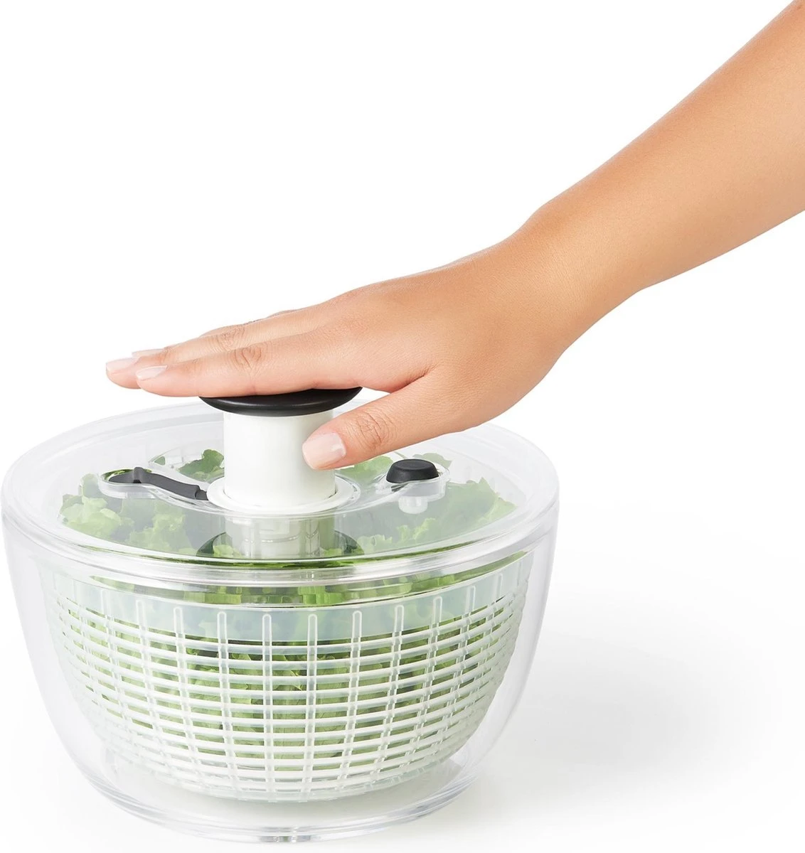 OXO GOOD GRIPS - Fruit & Groenten - Slacentrifuge Mini 20cm 9 OXO GOOD GRIPS - Fruit & Groenten - Slacentrifuge Mini 20cm - Afbeelding 9