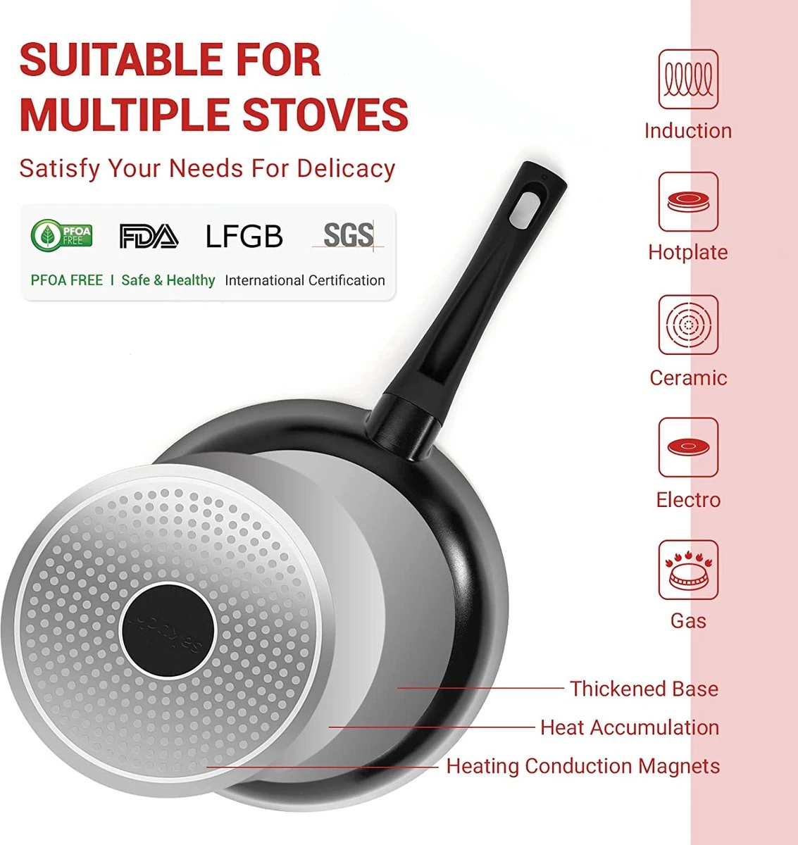 Royalty Line Inductie Panneset - 15-Delig Koekenpannenset - Kookpotten - Koekenpannen - Pannen Met Glazen Deksels En Afneembare Koudgrepen - Pannenset Met Dubbel Grillpan - Voor Alle Warmtebronne - Oven-Ready - PFAS-Vrij - Zwart 2 Royalty Line Inductie Panneset - 15-Delig Koekenpannenset - Kookpotten - Koekenpannen - Pannen Met Glazen Deksels En Afneembare Koudgrepen - Pannenset Met Dubbel Grillpan - Voor Alle Warmtebronne - Oven-Ready - PFAS-Vrij - Zwart - Afbeelding 2