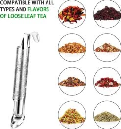 BOTC Thee Infuser - RVS - Theezeef - Thee Knijptang - Thee Ei - Theepot Infuser - Theezeefje -KOMEO160 -Kookgerei Koning Verkoop 1133x1200 9