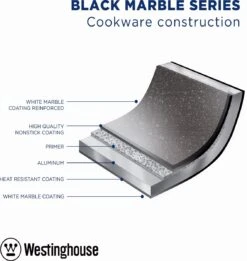 Westinghouse Koekenpan Inductie - Ø 20 Cm - Zwart Marmer - Speciale Editie 11 Westinghouse Koekenpan Inductie - Ø 20 Cm - Zwart Marmer - Speciale Editie -Kookgerei Koning Verkoop 1134x1200 10