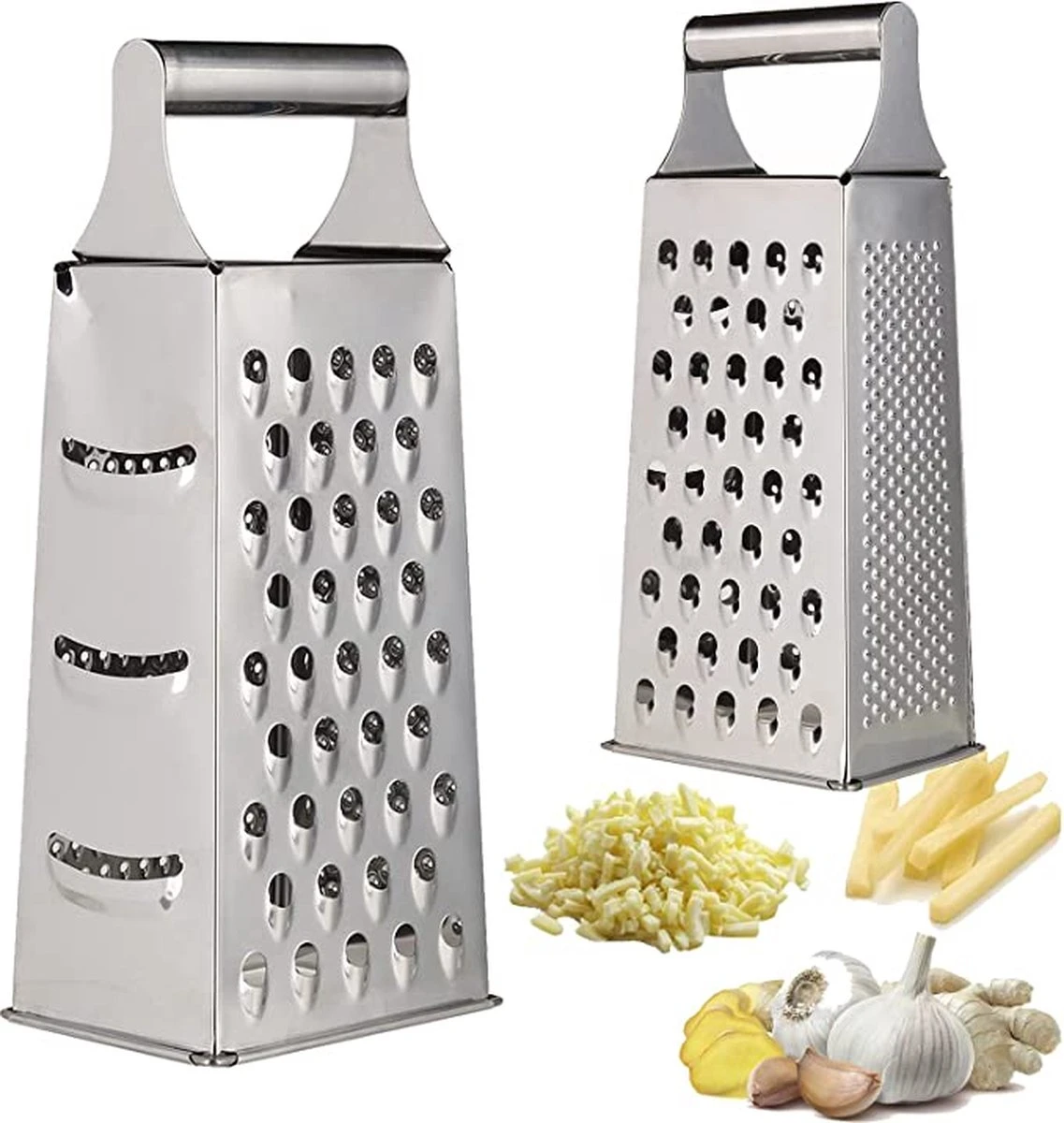 Vannons - Blokrasp - RVS - Zilver 11 Vannons - Blokrasp - RVS - Zilver - Afbeelding 11