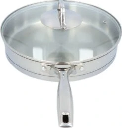 4goodz Dubbelwandige RVS Hapjespan Met Deksel 28 Cm - Zilver -Kookgerei Koning Verkoop 1138x1200 14