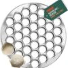 Foodlr Dumpling Maker Met 37 Gaten - Ravioli Maker Keuken Accessoires + Met Dumpling Kookboek